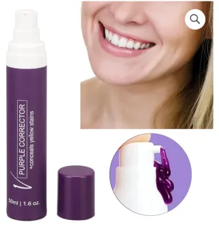 Corrector Morado Blanqueador Dental Look Look