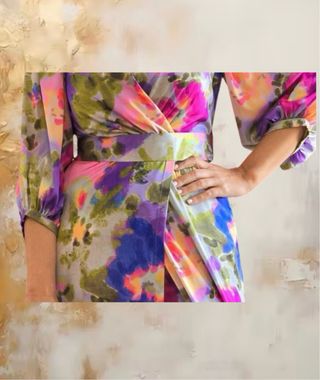 Vestido fiesta/boda floral