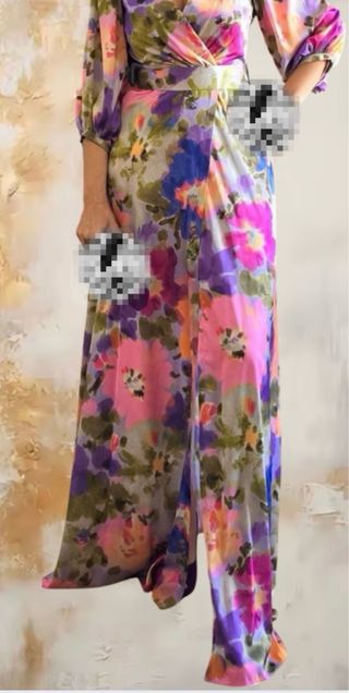Vestido fiesta/boda floral