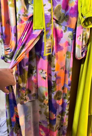 Vestido fiesta/boda floral