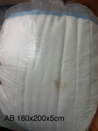 Topper Viscoelástico 160x200x5cm Amazon Basics