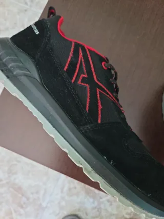 Zapatos para trabajar con punta de hierro