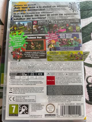 Nintendo Switch Splatoon 2