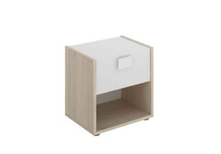 Cama 90x190 con 2 cajones y mesita  (Colchón 90)