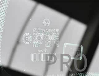 A 414 670 15 12 - LUNA PUERTA TRA. DCHA. Mercedes-Benz Vaneo (BM 414) Compact Van (10.2001->) 1.7 CDI Vaneo (414.700) [1,7 Ltr. - 67 kW Turbodiesel CA