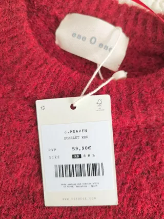 Jersey Heavenly Rojo Oscuro Talla Única