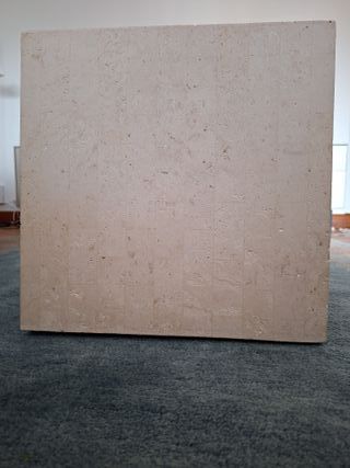 Mesa auxiliar centro cristal y piedra. RocheBobois