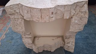 Mesa auxiliar centro cristal y piedra. RocheBobois