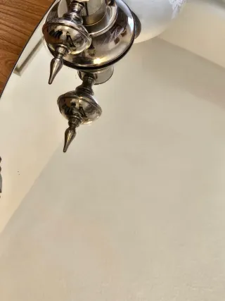 Impresionante Espejo retro con luz