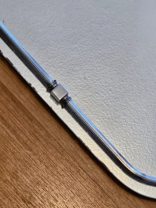 Impresionante Espejo retro con luz