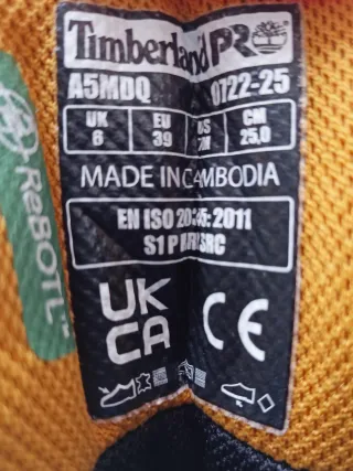 Botas Timberland PRO Switchback LT talla 39 marrón