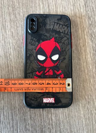 Cover per iPhone X/XS Marvel Deadpool
