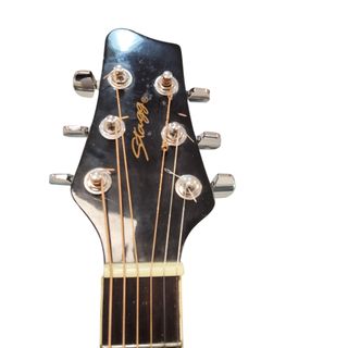 GUITARRA ELECTROACUSTICA STAGG SW206CETU-BK
