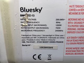 Microondas Bluesky Blanco