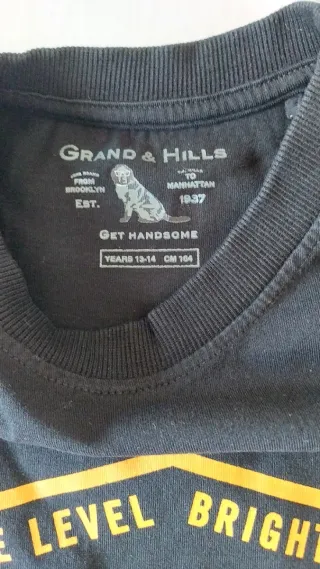 Maglia Grand&Hills maniche lunghe ragazzo cotone