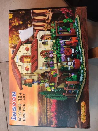 Juego construcción tipo lego