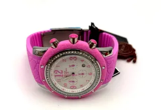 Orologio M&M Emporio Rosa e Argento Cristalli