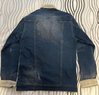 Chaqueta Vaquera Vintage con Borreguito