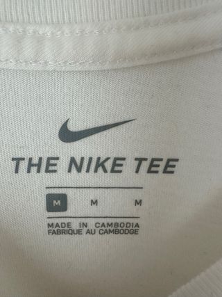 T-shirt de mangas curtas NIKE Just Do It tamanho M