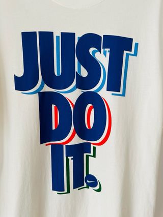 T-shirt de mangas curtas NIKE Just Do It tamanho M