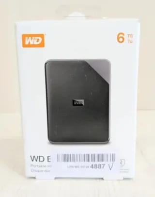 WD Elements 6TB Disco Duro Portátil