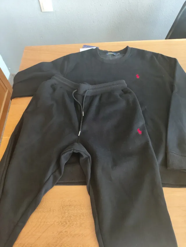 Conjunto Chándal Ralph Lauren Negro