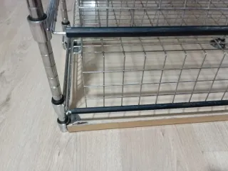 Carrello Ausiliare Cucina in Legno e Metallo