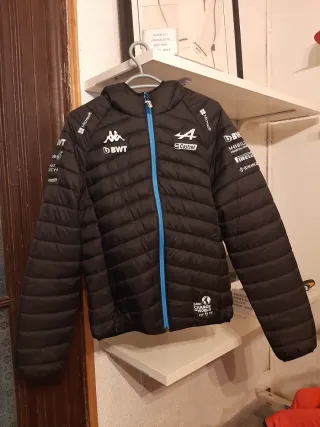 Chaqueta Kappa Alpine F1 Team Negra