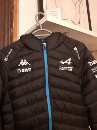 Chaqueta Kappa Alpine F1 Team Negra