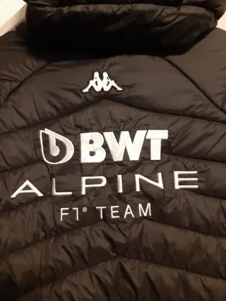 Chaqueta Kappa Alpine F1 Team Negra