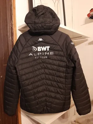 Chaqueta Kappa Alpine F1 Team Negra
