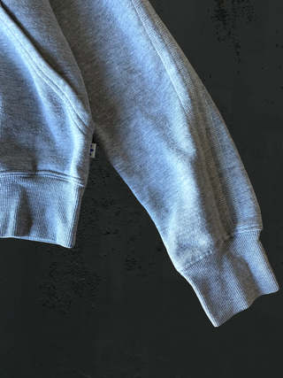 Sudadera Adidas Originals gris cremallera Talla S