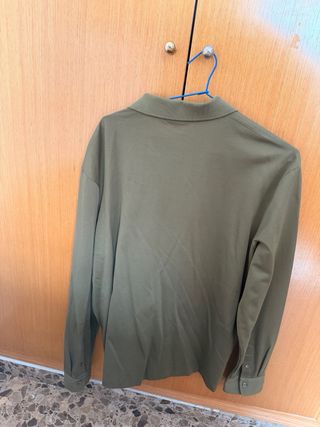 Polo Ralph Lauren Manga Larga XL Verde Oliva