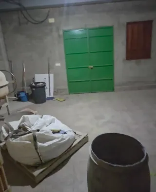 Puerta de Hierro Doble Verde