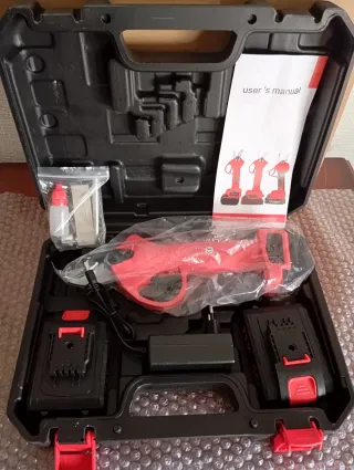 TIJERAS ELÉCTRICAS DE PODAR Y MOTOSIERRA.