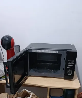 Microondas espejo negro