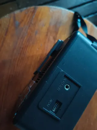 Mini Amplificador guitarra Portátil Negro