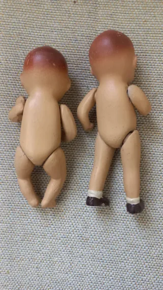 Muñecos antiguos terracota (2 unidades)