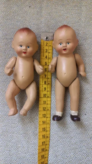 Muñecos antiguos terracota (2 unidades)