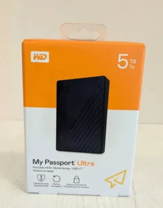 WD 5TB My Passport Ultra Disco Duro Portátil