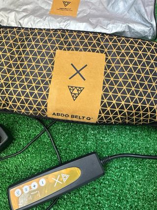 Cinto Vibratório Abdominal Abdo Belt Q - Novo