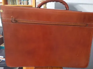 Cartera porta documentos piel NUEVA