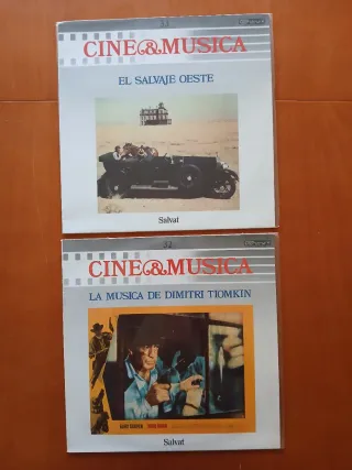 Lote 10 Vinilos Cine y Música