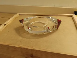 Posacenere di cristallo