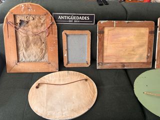 Antiguos espejos franceses siglo XIX colección .