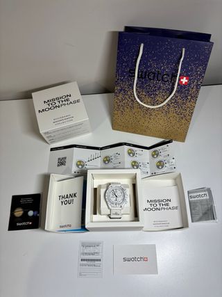 Swatch x Omega Moonswatch Mission to the Moonphase