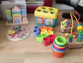 Lote juguetes educativos