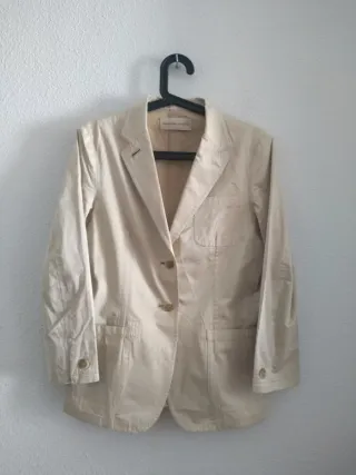 Blazer Purificación García Beige