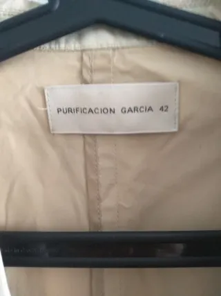 Blazer Purificación García Beige