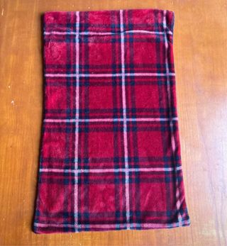 Funda de almohada a cuadros